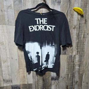 Divided H&M The Exorcist Black and White Graphic Tee
